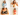 mobile alternative for Five images of a woman wearing different lingerie pieces against a plain background.