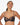 Model wears Naturally Me Contour Bra in BLACK. On body front view