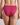 Model wears Legacy Bikini in BEAUJOLAIS. On body back view
