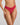 Model wears All Lacey Thong in JAZZY. On body side view