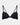 My Fit Smooth Push Up Bra in BLACK. Flat lay front view