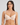 Model wears Flawless Form Contour Bra in LATTE. On body front view