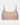 Extra-Ordinary Crop Top in LATTE. Flat lay front view