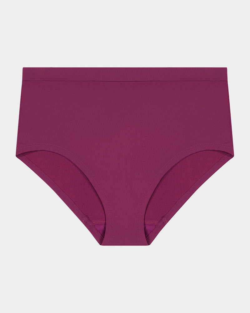 Seamless Soft Full Brief in FIG. Flat lay front view