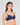 Model wears Bendon Body Lace Contour Bra in Medieval Blue. On body side view