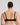 Model wears Intrigue Contour Bra in BLACK. On body back view