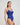 Model wears Leonie Bodysuit in SURF THE WEB. On body side view