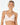 Model wears Nikki Wire Free Bra in SPANISH VILLA/WHITE. On body front view
