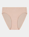 Au Naturel High Cut Brief in LATTE. Flat lay front view