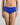 Model wears Seamless Soft Full Brief in DAZZLING BLUE. On body front view