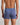 Model wears Bamboo Mens Trunk in VINTAGE INDIGO. On body back view