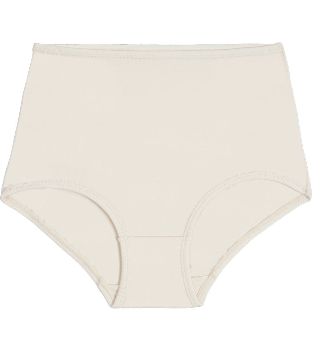 Freestyle Full Brief in CHAMPAGNE. Flat lay front view