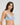 Model wears Yvette Underwire Bra in SKYWAY. On body side view