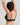 My Fit Lace Push Up Bra in BLACK. Flat lay back view