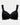 Twilight Express Underwire Bra in BLACK. Flat lay front view