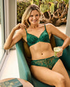 Embrace Contour Bra in RAIN FOREST. Feature shot