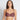 Model wears Sofia Underwire Bra in POTENT PURPLE/TUSCANY. On body front view