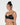 Model wears Body Lace Contour Bra in BLACK. On body side view