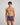 Bold Stripe Mens Trunk in MEDIEVAL/GARNET STRIPE. Feature shot