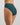 Body Cotton High Cut Brief in MEDITERRANEA. Flat lay back view