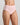 Model wears Seamless Soft Full Brief in ICY PINK. On body side view