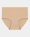 Bamboo Bodywear Full Brief in CARAMEL. Flat lay front view