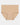 Bamboo Bodywear Full Brief in CARAMEL. Flat lay front view