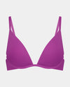 Bendon Essentials Contour Bra in RADIANT ORCHID. Flat lay front view