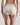Model wears Freestyle Full Brief in CHAMPAGNE. On body back view