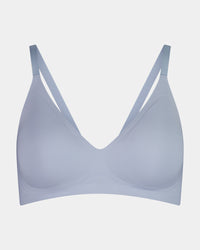 Comfit Collection Wire Free Bra in SKYWAY. Flat lay front view