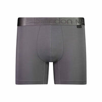 Bamboo Mens Trunk in ASH. Flat lay front view