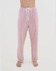Model wears Bamboo Bliss Long PJ Pant in PALE MAUVE. On body front view