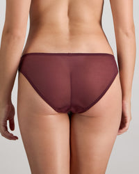 Model wears Sofia Bikini in FIG. On body back view