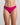 Model wears Extra-Ordinary Thong in FANTASY FUCHSIA. On body front view