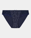 Yvette Bikini in NAVY BLAZER. Flat lay front view