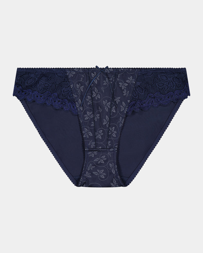 Yvette Bikini in NAVY BLAZER. Flat lay front view