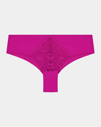 nspire Me Brazilian in FANTASY FUCHSIA. Flat lay front view