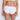 Model wears Sofia Midi in BRIGHT WHITE. On body back view