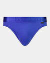 Bamboo Mens Brief in Surf The Web. Flat lay front view