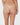 Model wears Clemence Thong in LATTE. On body back view