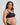 Model wears Bendon Nurture Maternity Bra in BLACK. On body front view