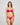Stripe Elastic & Papertouch Push Up Bra in FANTASY FUCHSIA. Feature shot