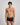 Cotton Low-Rise Mens Trunk in BLACK. Feature shot