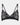 Delightfully So Bralette in BLACK. Flat lay front view