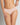 Model wears Simply Seamless Boyshort in SILVER PINK. On body front view
