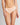 Model wears Nikki Bikini in SPANISH VILLA/WHITE. On body front view