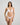 Stripe Elastic & Papertouch Push Up Bra in FESTIVAL BLOOM. Flat lay back view
