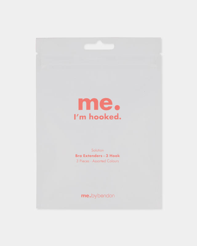 Model wears Bra Extenders 3 Hook Bra + Lingerie Solutions in ASSORTED. On body front view