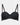 Body Basics Strapless Bra in BLACK. Flat lay front view