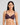 Model wears Hazel Contour Bra in PLUM PERFECT. On body front view